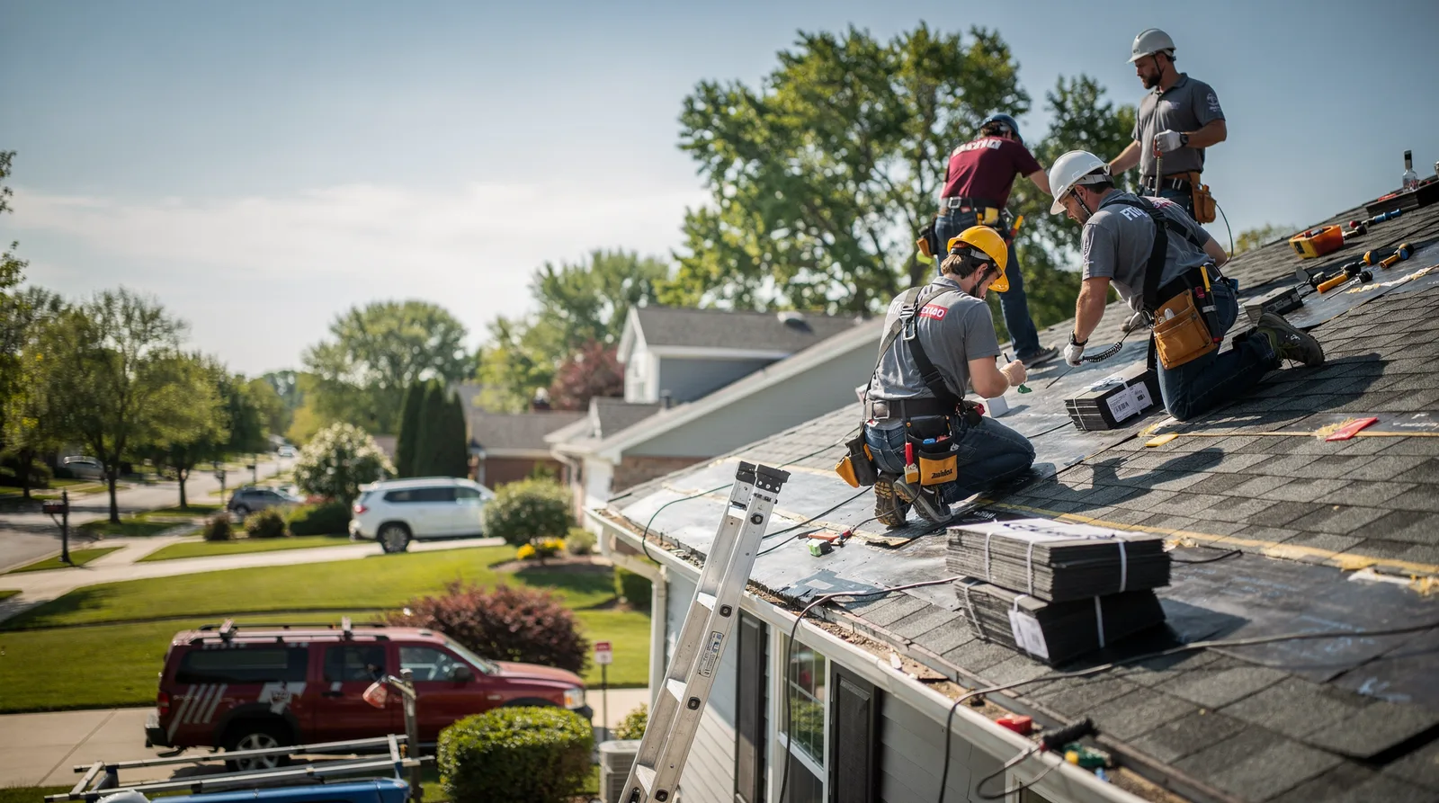 Roof Repair in Jessup, MD around you